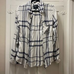 Rails plaid button down